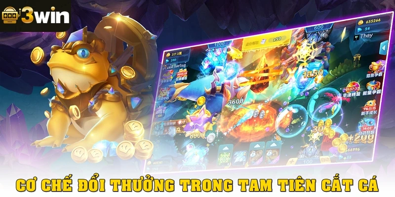 Cơ chế đổi thưởng trong Tam tiên cắt cá