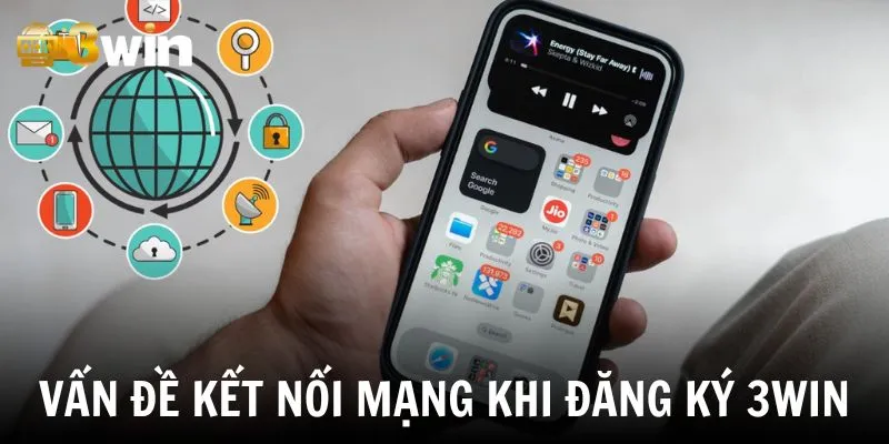 Sự cố kết nối mạng khi tạo tài khoản