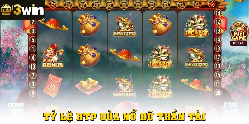 Tỷ lệ RTP của nổ hũ Thần Tài